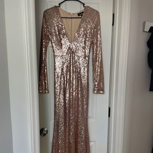 Sequin formal dress